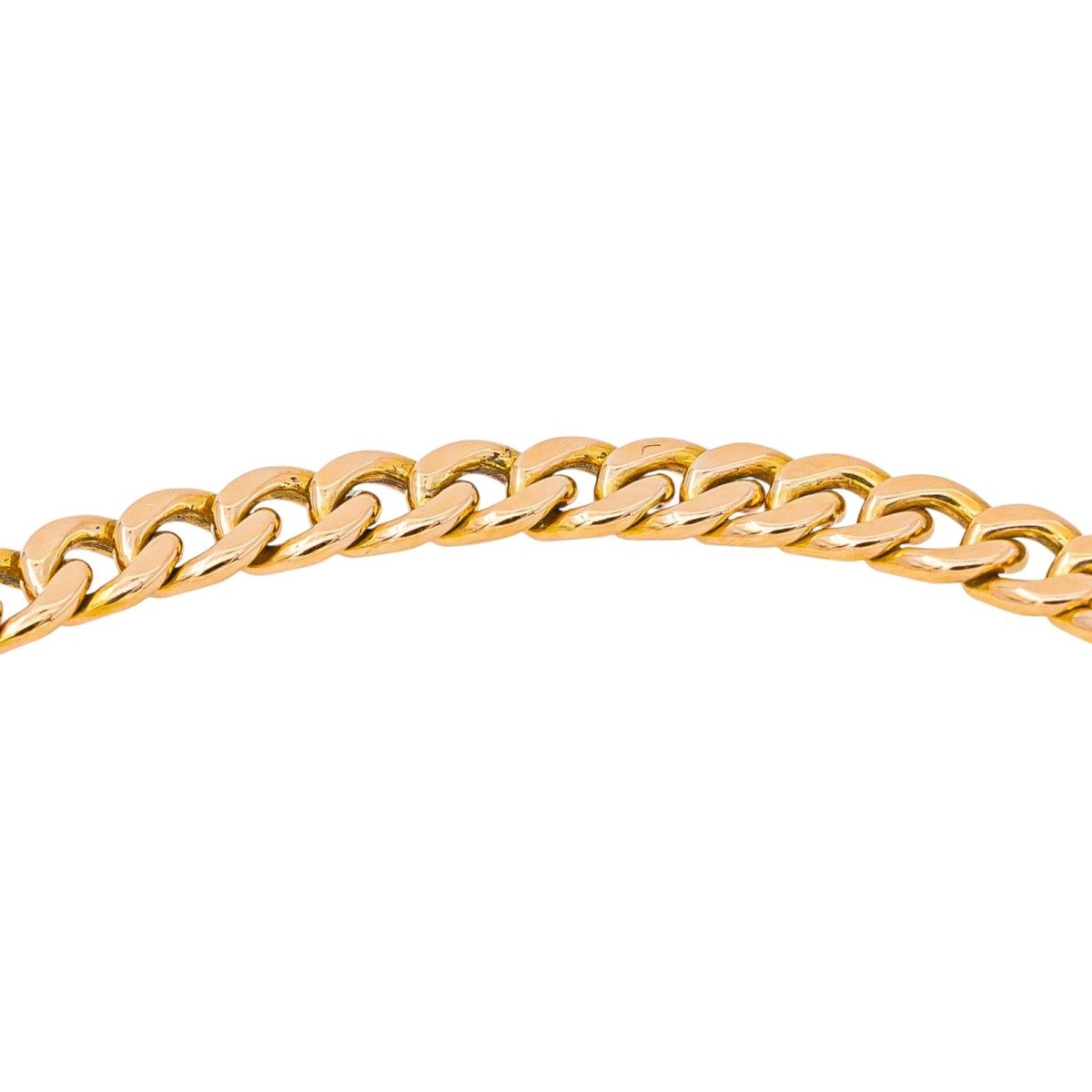 Bracelet Maille gourmette Or rose - Castafiore
