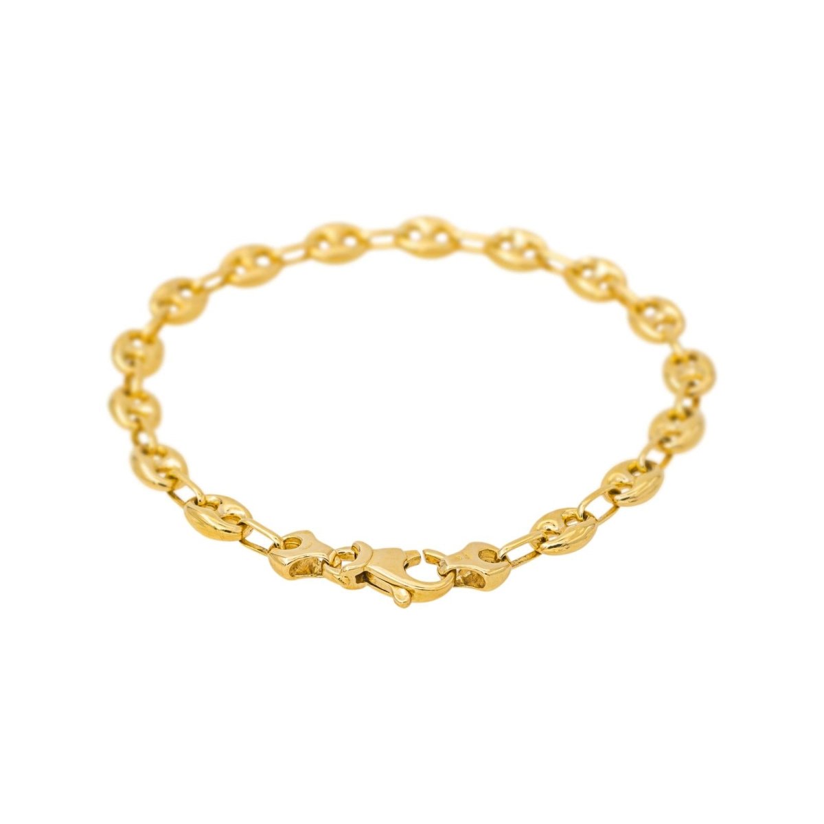 Bracelet Maille grain de café Or jaune - Castafiore
