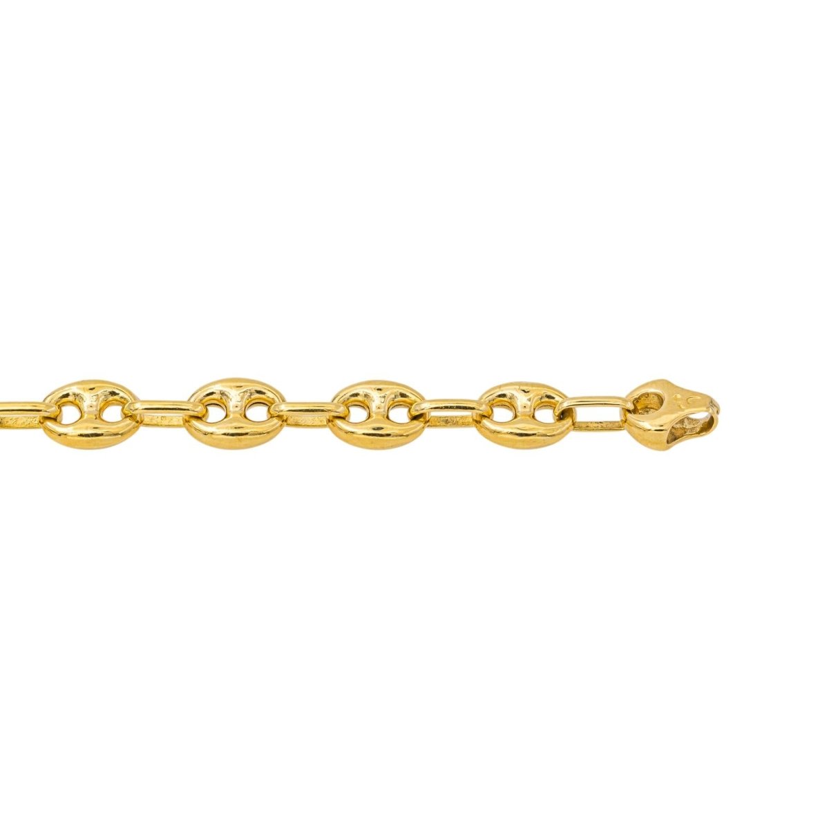 Bracelet Maille grain de café Or jaune - Castafiore