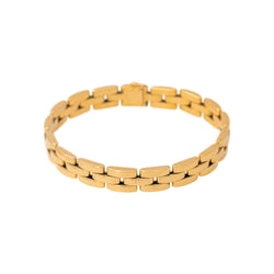 Bracelet Maille Grain de riz Or jaune - Castafiore