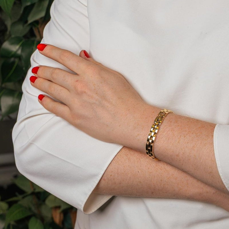 Bracelet Maille Grain de riz Or jaune - Castafiore