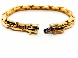 Bracelet Maille haricot Or jaune - Castafiore