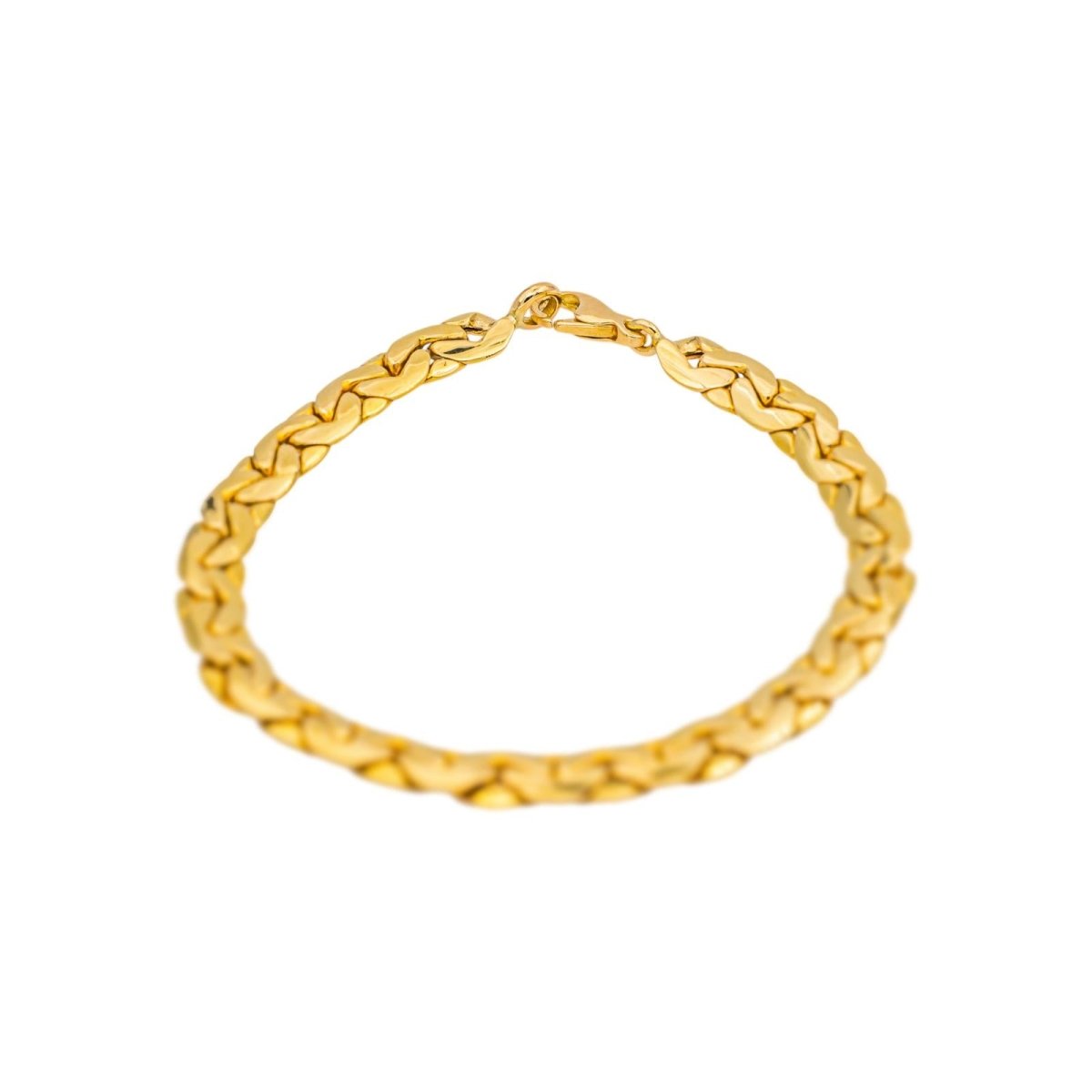 Bracelet Maille Haricot Or jaune - Castafiore