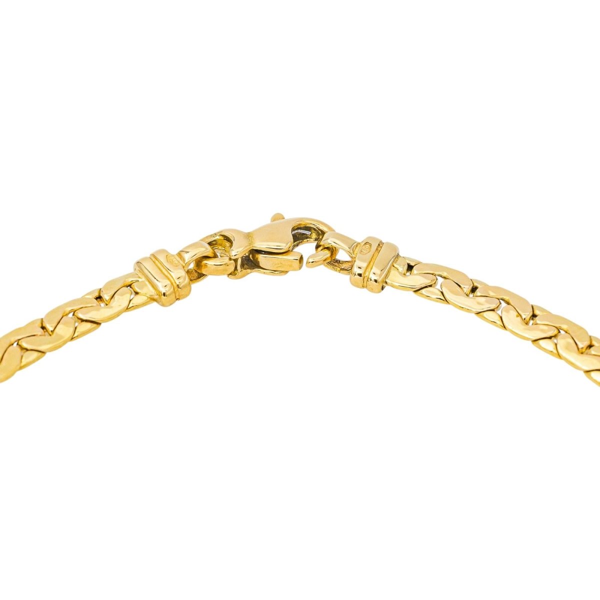 Bracelet Maille haricot Or jaune - Castafiore