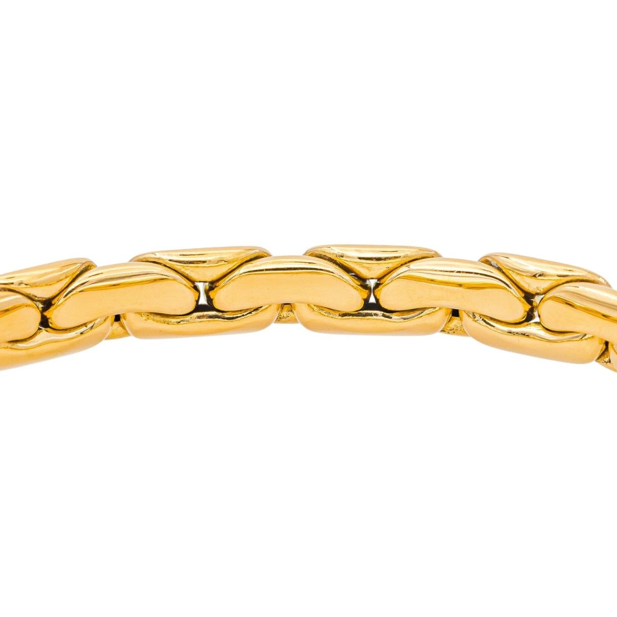 Bracelet Maille haricot Or jaune - Castafiore