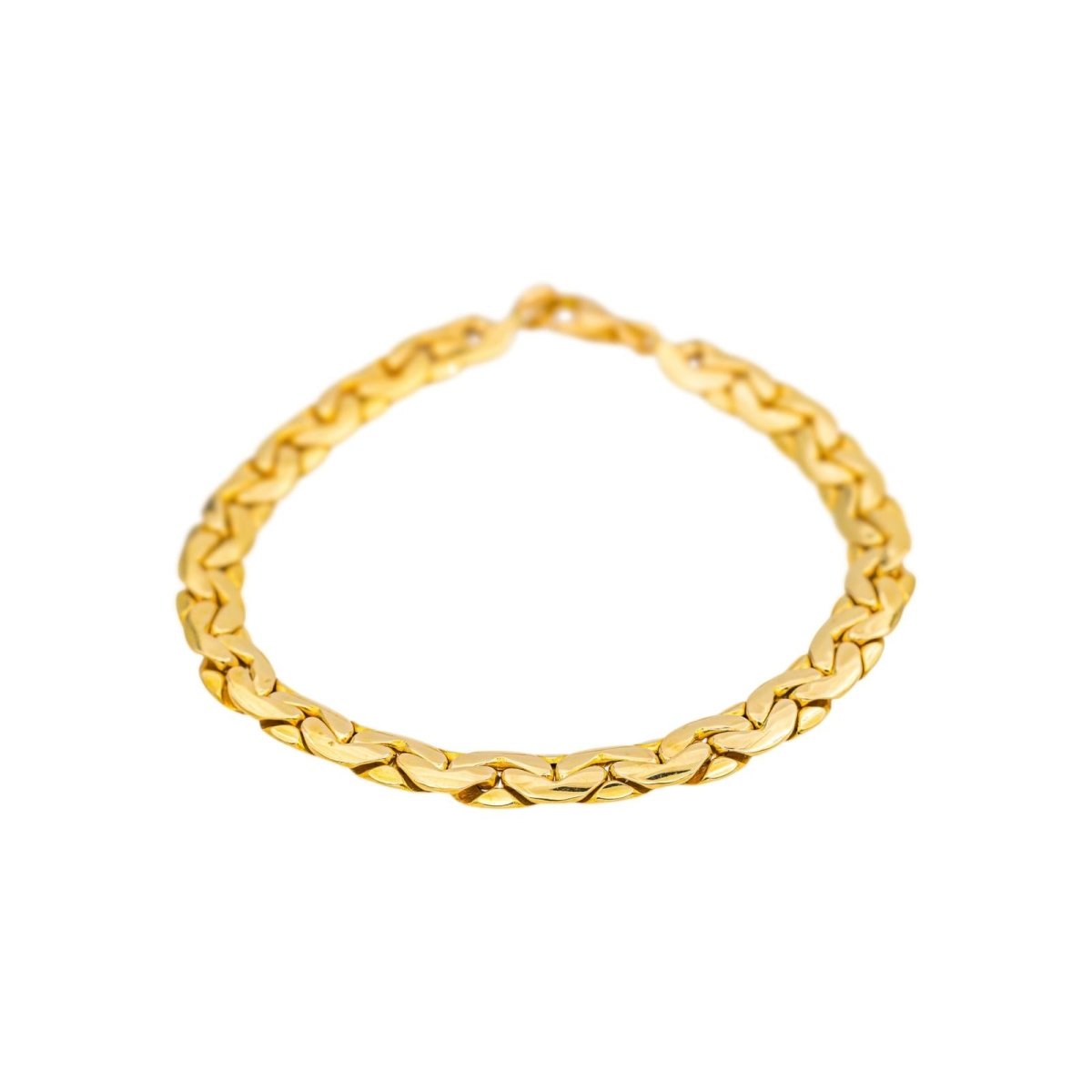 Bracelet Maille Haricot Or jaune - Castafiore