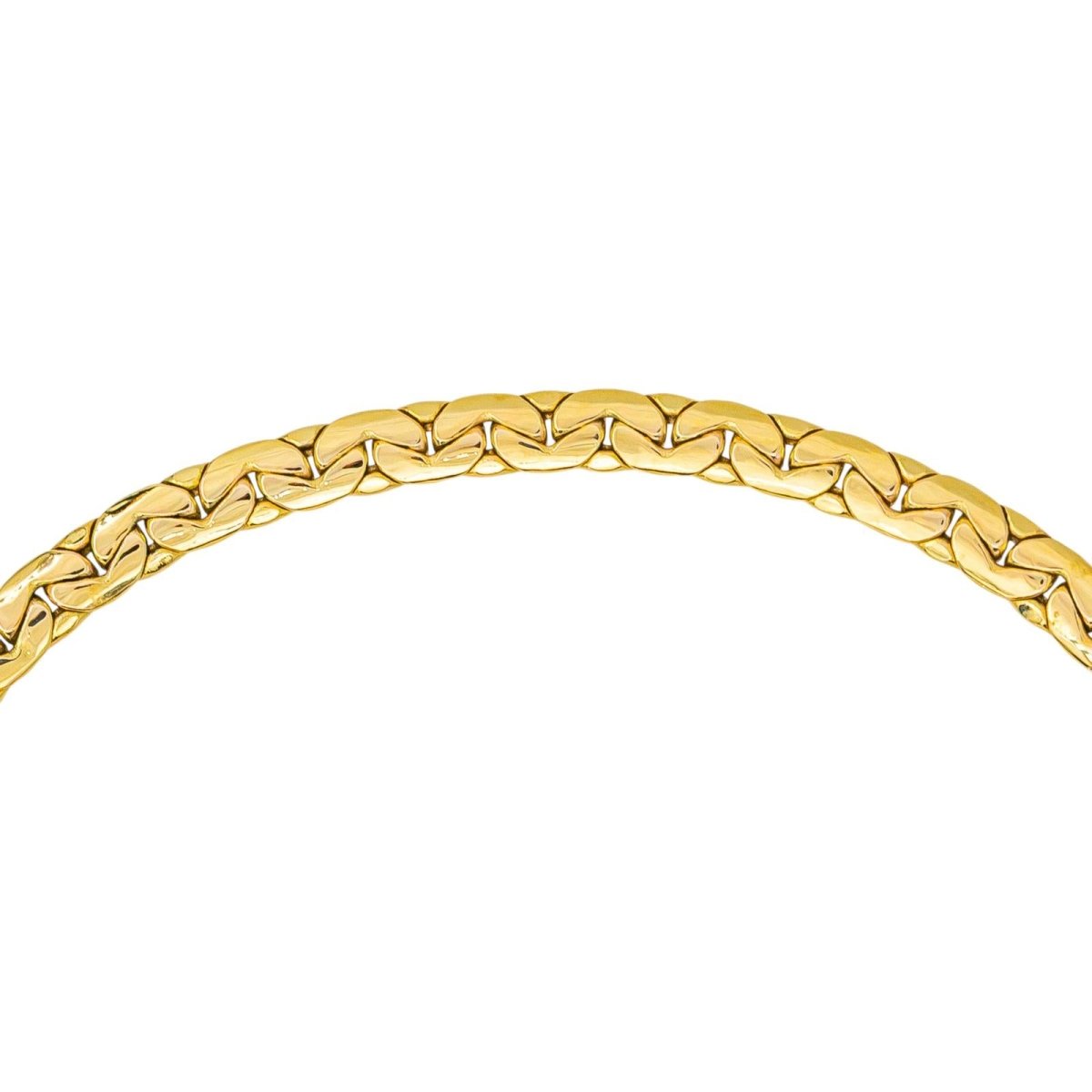 Bracelet Maille haricot Or jaune - Castafiore