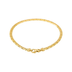 Bracelet Maille haricot Or jaune - Castafiore