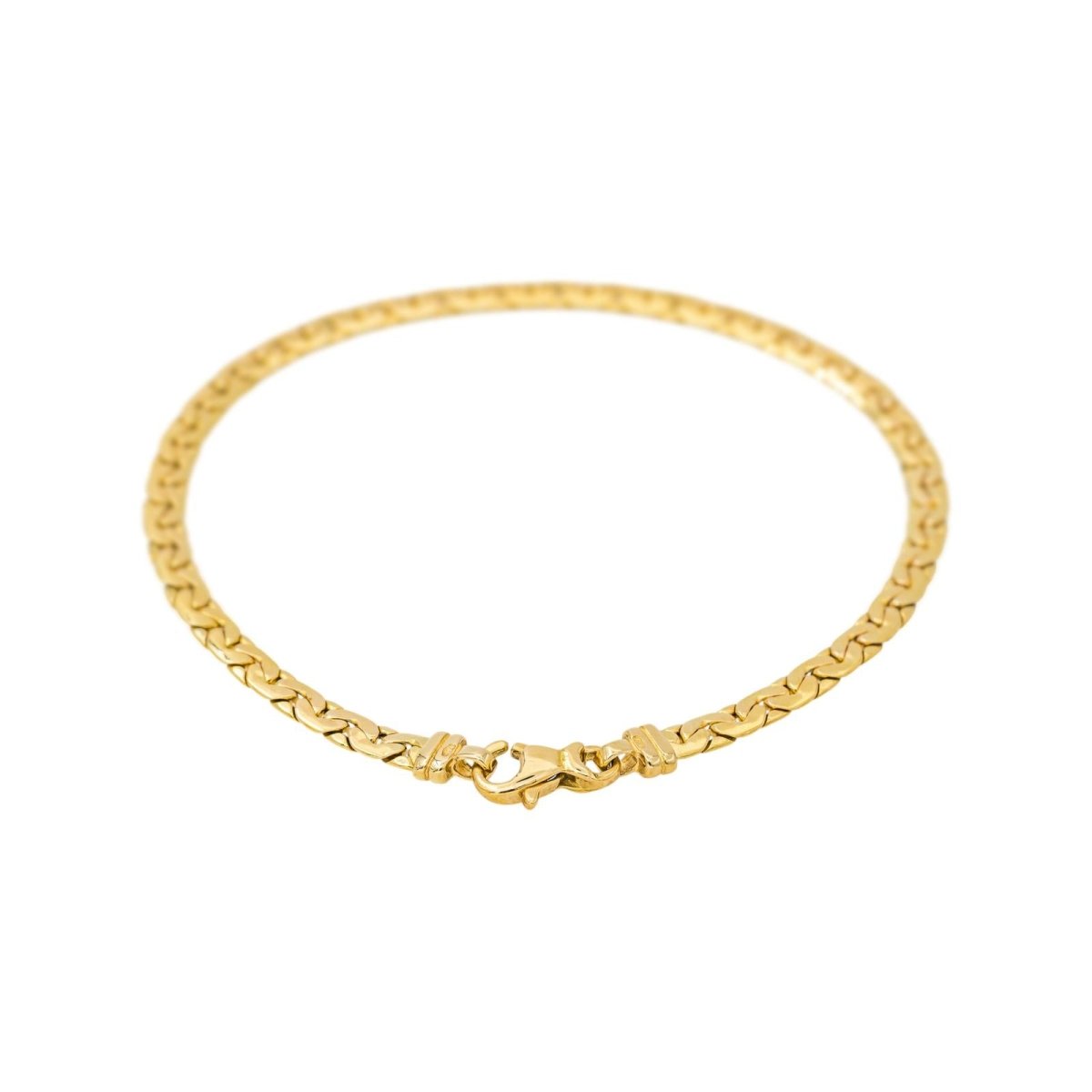 Bracelet Maille haricot Or jaune - Castafiore