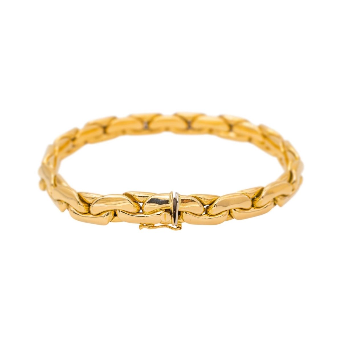 Bracelet Maille haricot Or jaune - Castafiore