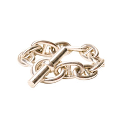 Bracelet Maille HERMÈS "Chaîne d'Ancre" en argent - Castafiore