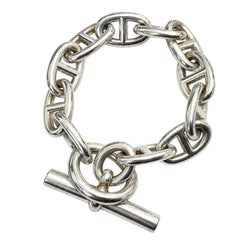 Bracelet Maille HERMÈS "Chaîne d'ancre" GM en argent - Castafiore