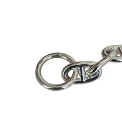 Bracelet Maille HERMÈS "Chaîne d'Ancre" GM en argent - Castafiore