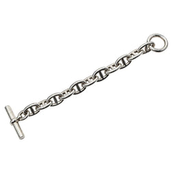 Bracelet Maille HERMÈS "Chaîne d'ancre" GM en argent - Castafiore