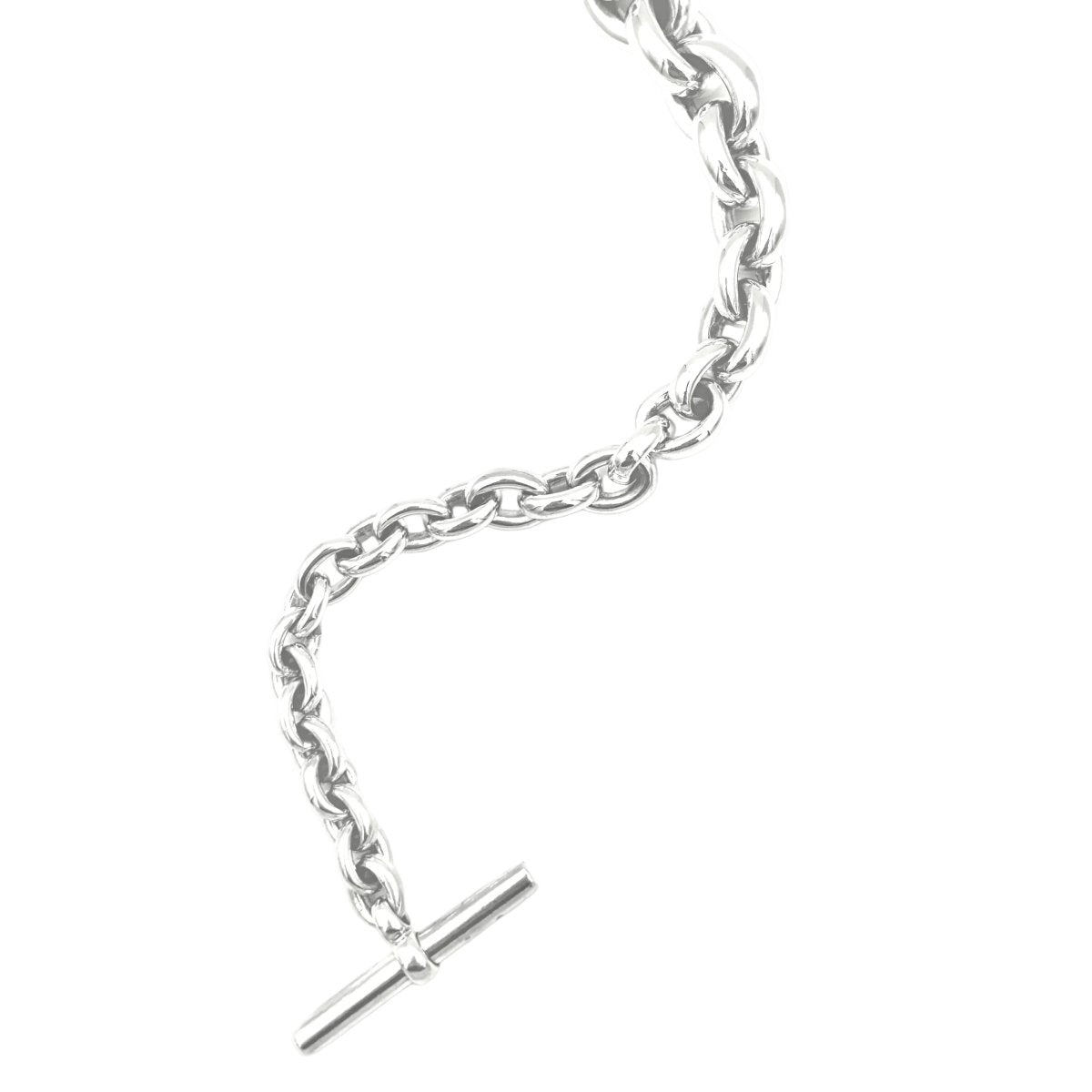 Bracelet Maille HERMÈS "Crescendo" en argent - Castafiore