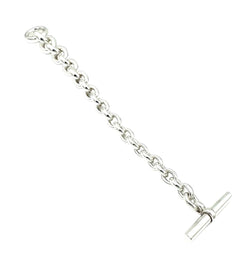 Bracelet Maille HERMÈS "Crescendo" en argent - Castafiore