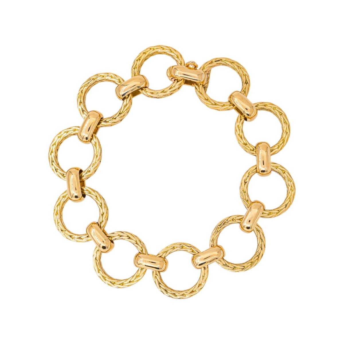 Bracelet Maille jaseron Or jaune - Castafiore