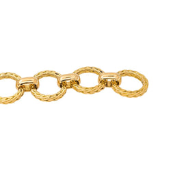 Bracelet Maille jaseron Or jaune - Castafiore