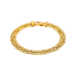 Bracelet Maille péruvienne Or jaune - Castafiore
