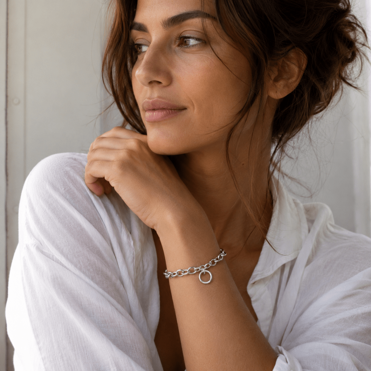 Bracelet Maille PIAGET en or blanc - Castafiore