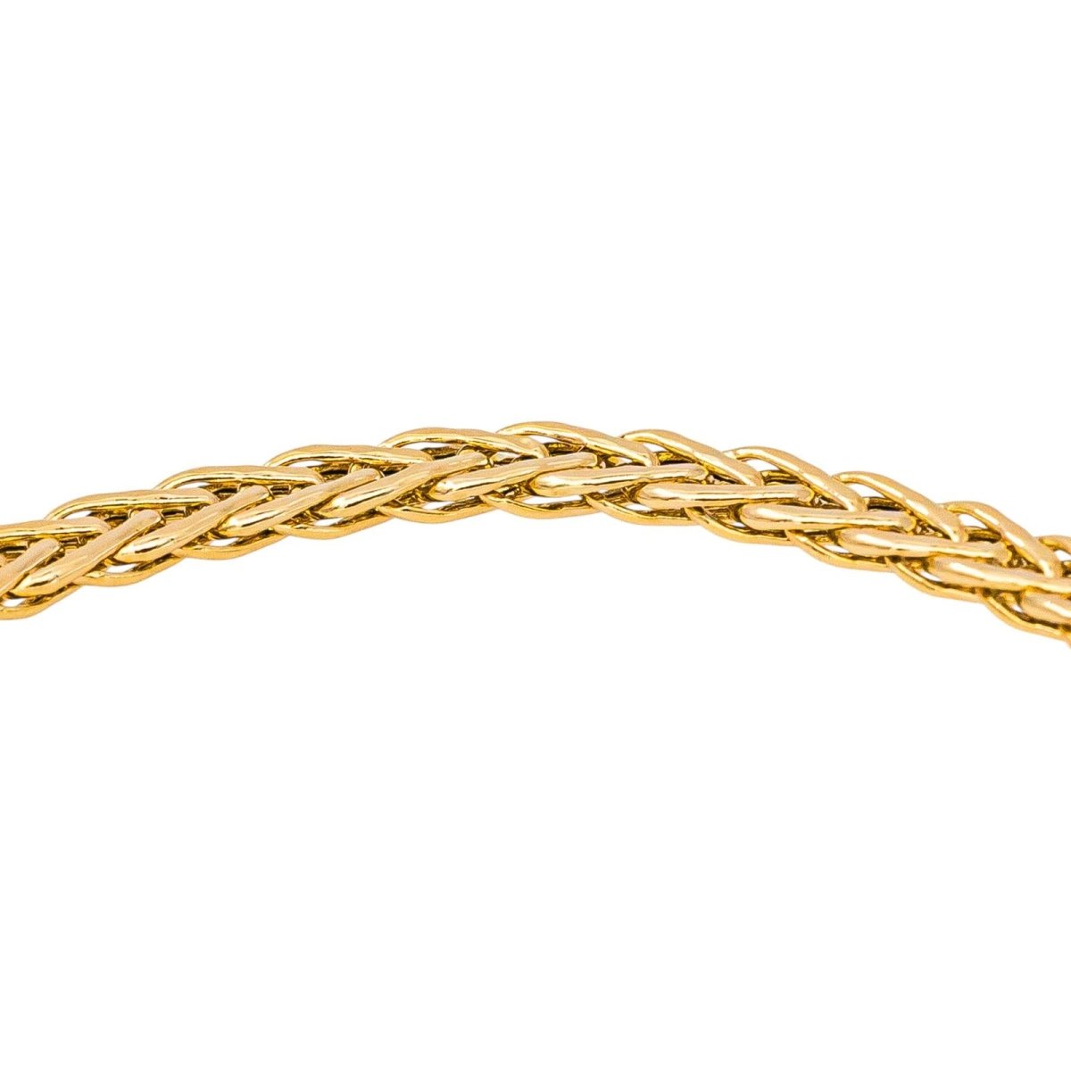 Bracelet Maille tressée Or jaune - Castafiore