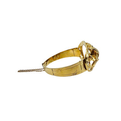 Bracelet Manchette en or jaune - Castafiore