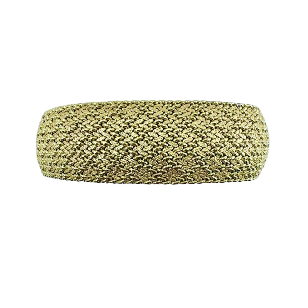 Bracelet Manchette en or jaune - Castafiore