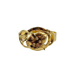 Bracelet Manchette en or jaune - Castafiore