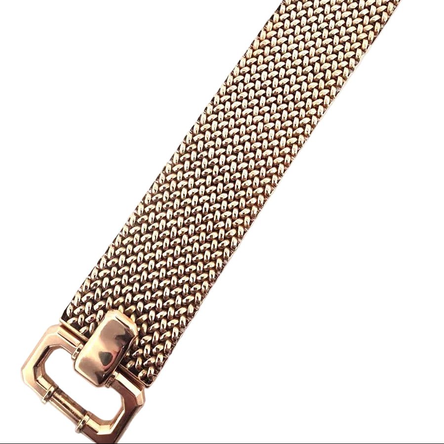 Bracelet Manchette en or jaune - Castafiore