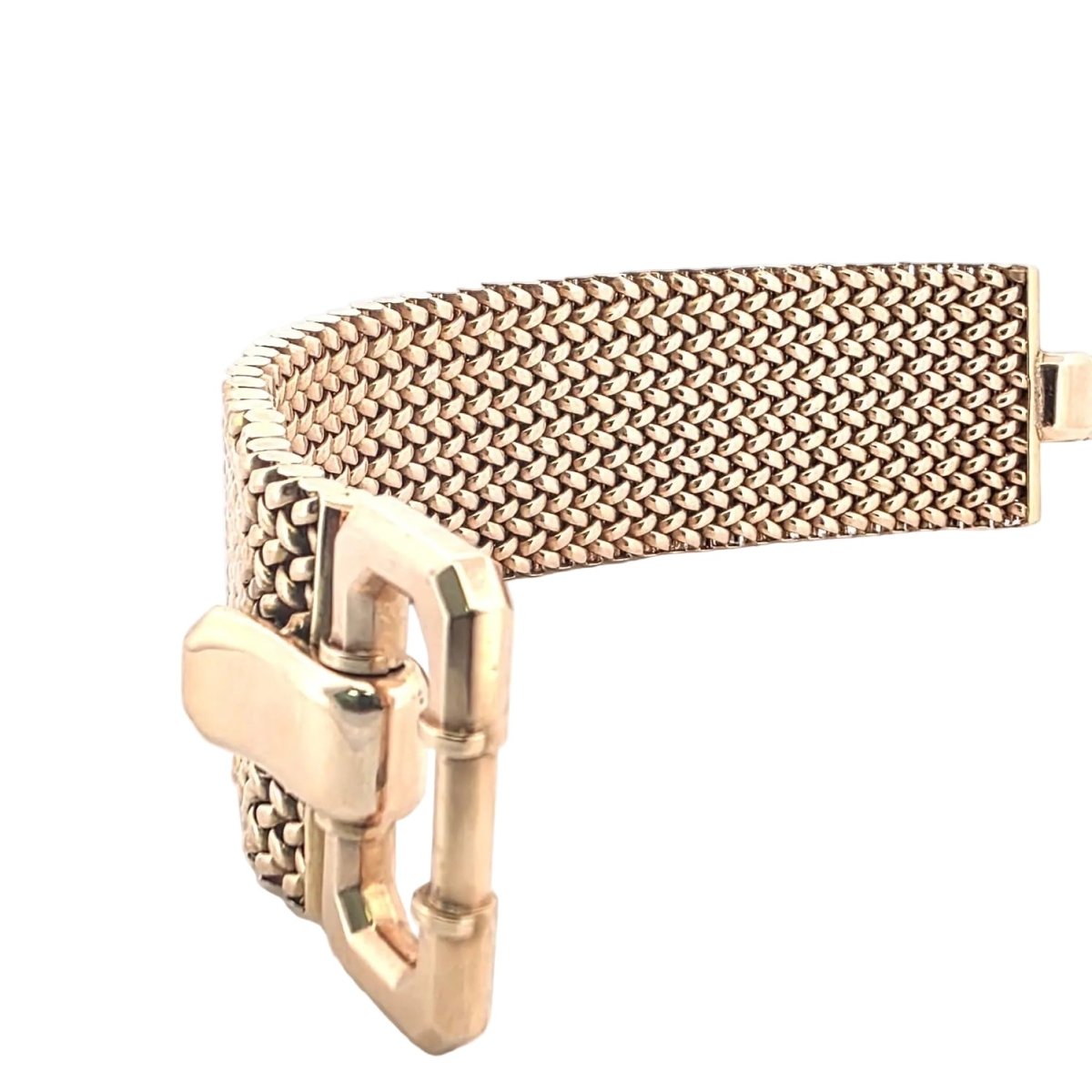 Bracelet Manchette en or jaune - Castafiore