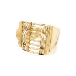 Bracelet Manchette en or rose - Castafiore