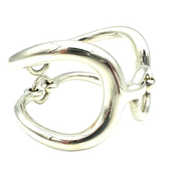 Bracelet Manchette HERMÈS "Arabesque" en argent - Castafiore