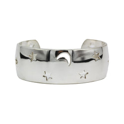 Bracelet Manchette HERMÈS en argent - Castafiore