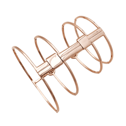 Bracelet Manchette MESSIKA "Glam'azone" en or rose et diamants - Castafiore