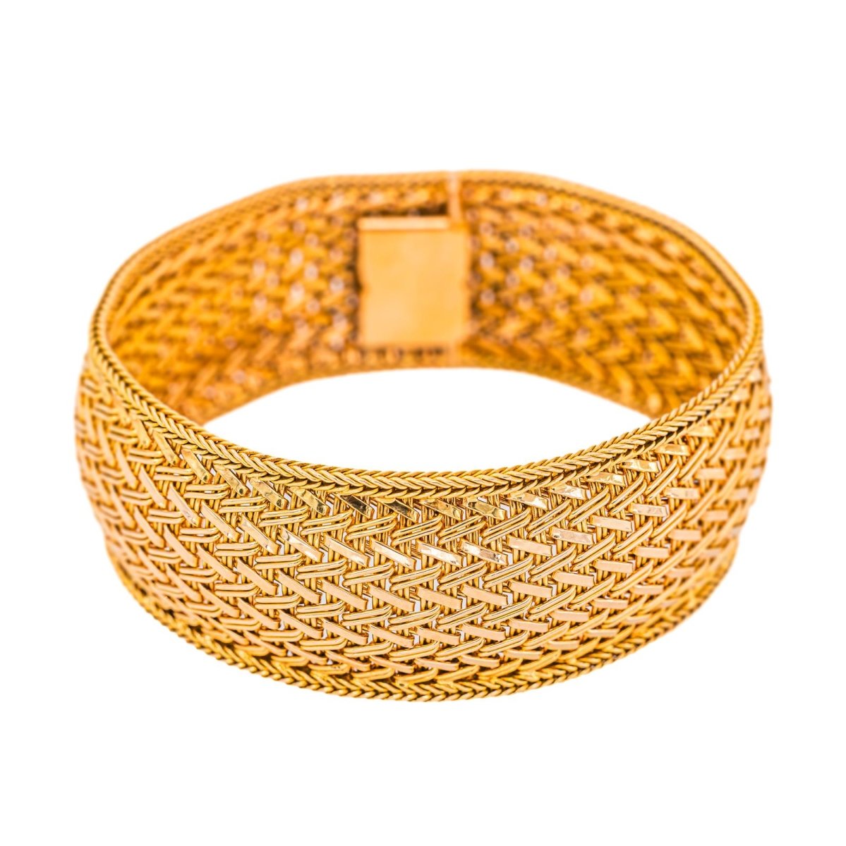 Bracelet Manchette Or jaune - Castafiore