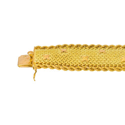 Bracelet Manchette Or jaune - Castafiore