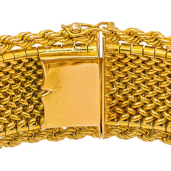 Bracelet Manchette Or jaune - Castafiore