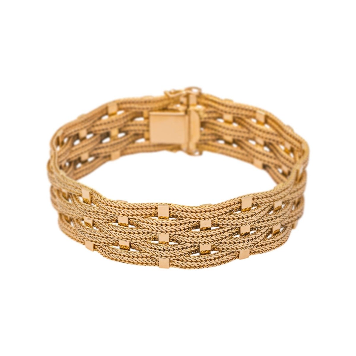 Bracelet Manchette Or rose - Castafiore