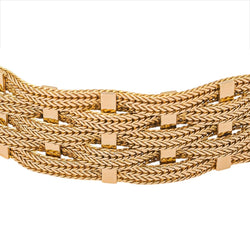 Bracelet Manchette Or rose - Castafiore