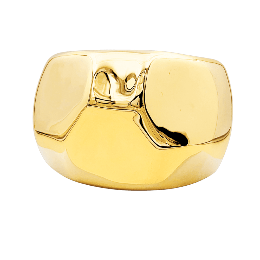 Bracelet Manchette TIFFANY & CO X ELSA PERETTI "Manchette à facettes" en or jaune - Castafiore