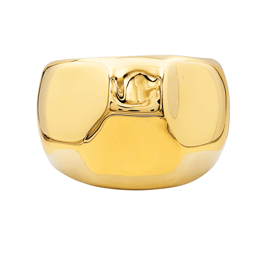 Bracelet Manchette TIFFANY & CO X ELSA PERETTI "Manchette à facettes" en or jaune - Castafiore