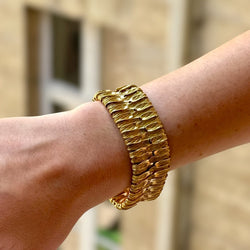 Bracelet manchettes libellule - Castafiore