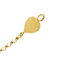 Bracelet O.J. PERRIN "Coeur Légendes" en or jaune - Castafiore