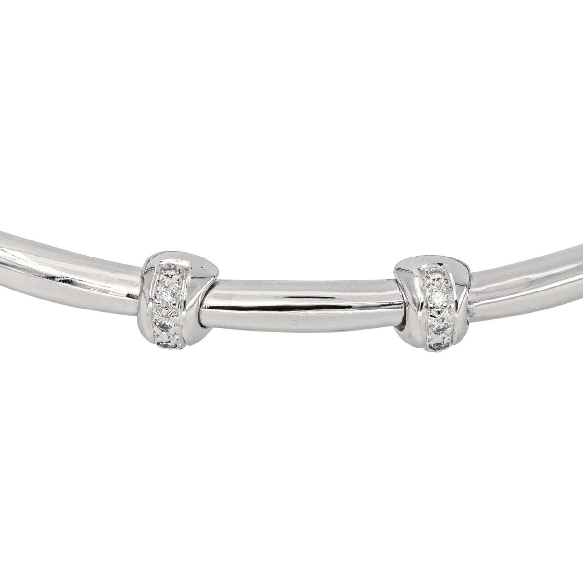 Bracelet Or blanc Diamant - Castafiore