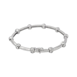Bracelet Or blanc Diamant - Castafiore
