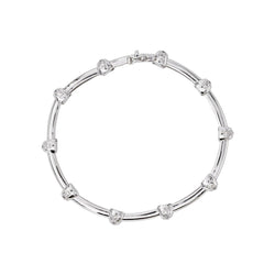 Bracelet Or blanc Diamant - Castafiore