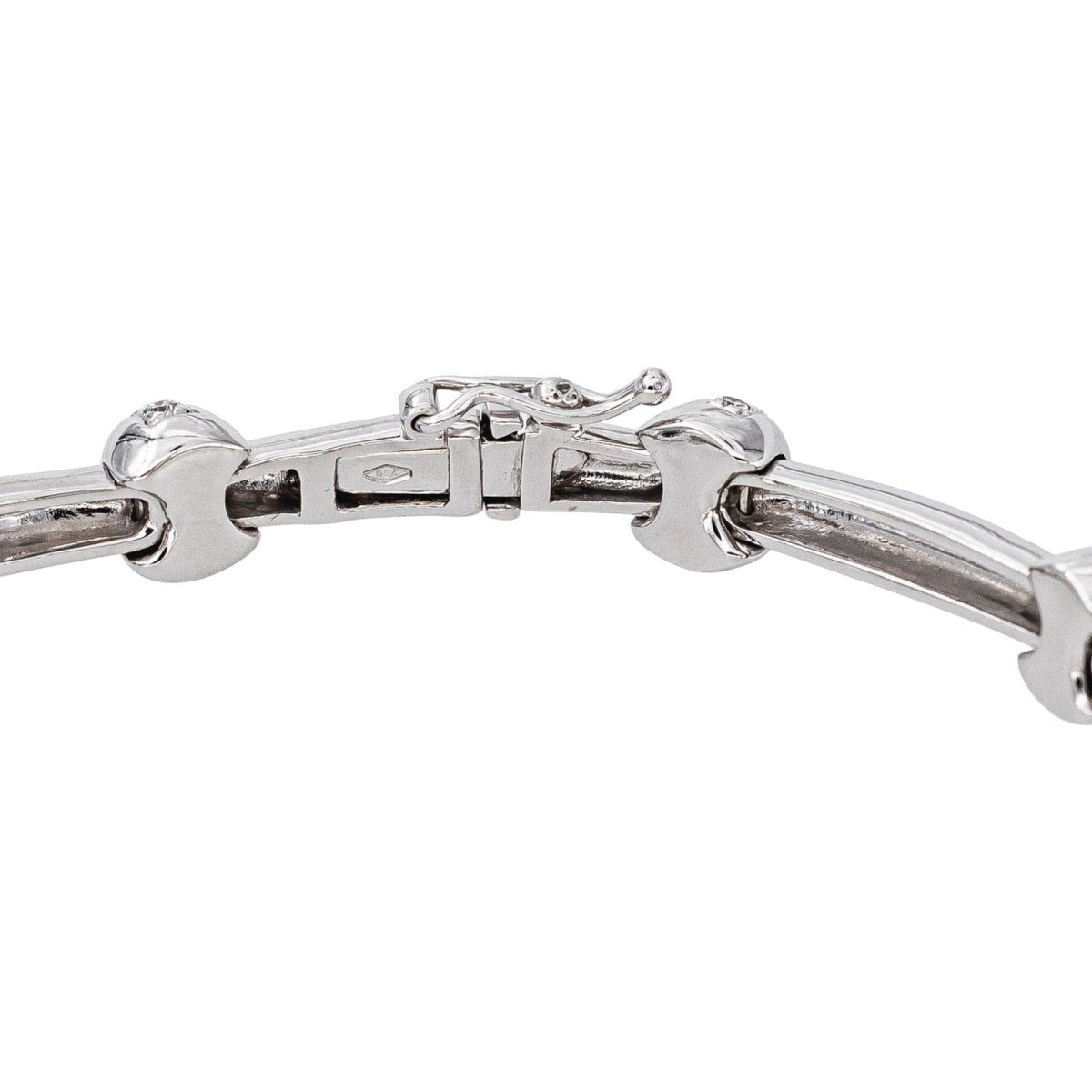 Bracelet Or blanc Diamant - Castafiore