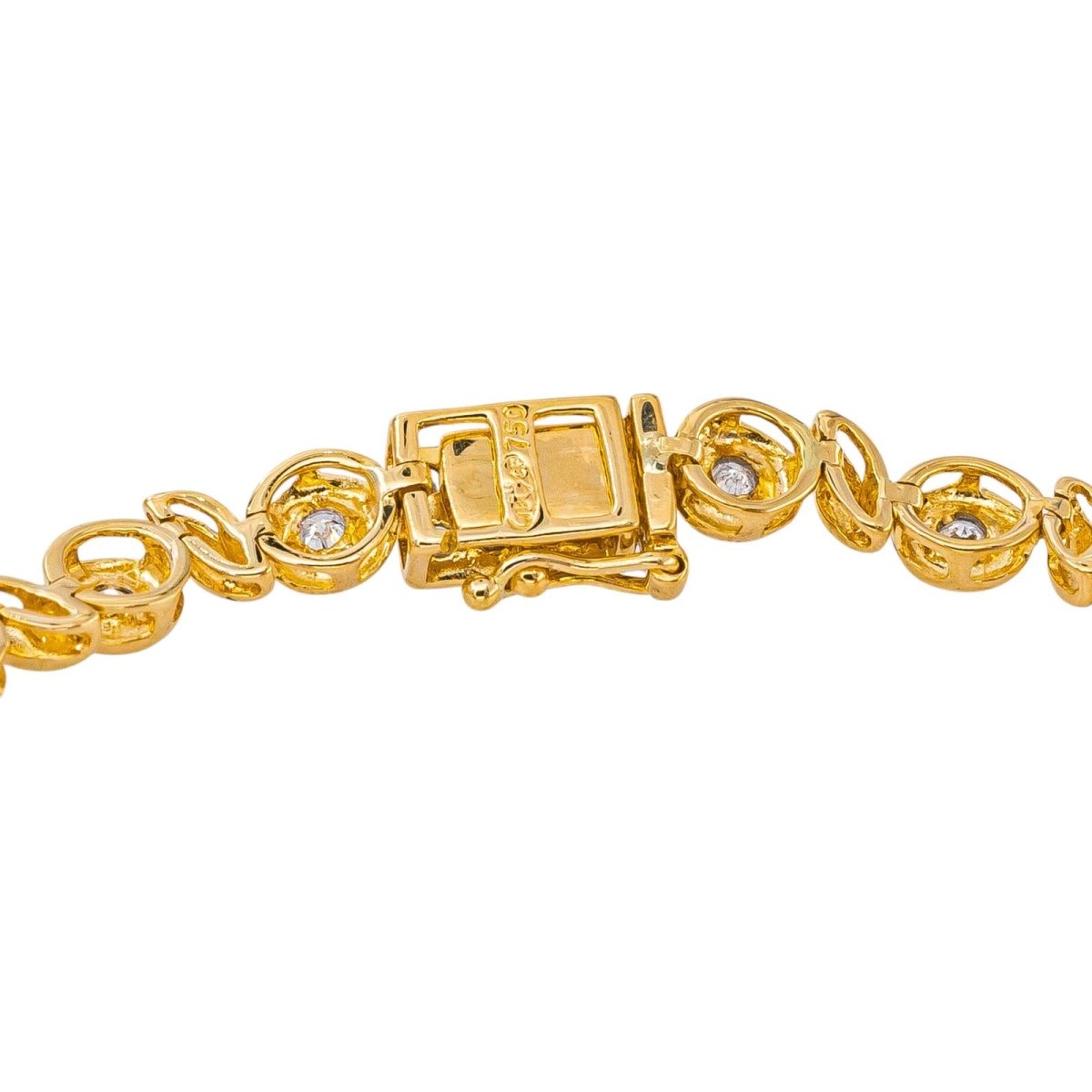 Bracelet Or jaune Diamant - Castafiore