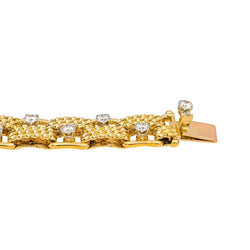 Bracelet Or jaune Diamant - Castafiore