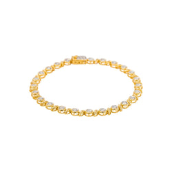 Bracelet Or jaune Diamant - Castafiore